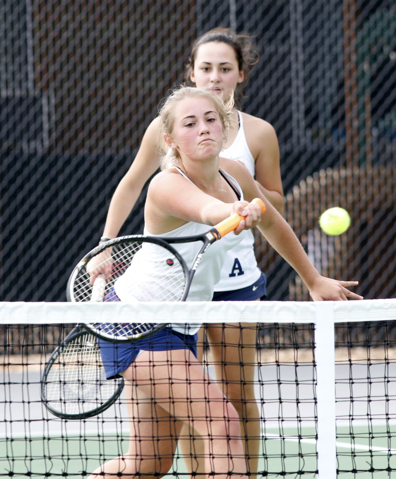 Aquinas doubles tennis